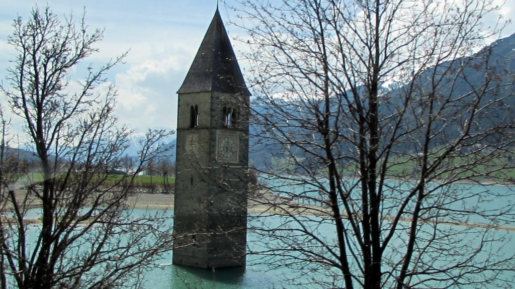 Weiterfahrt über den Reschenpass